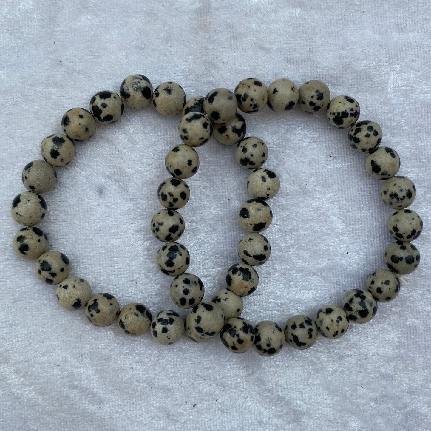 Dalmatian Jasper bracelets