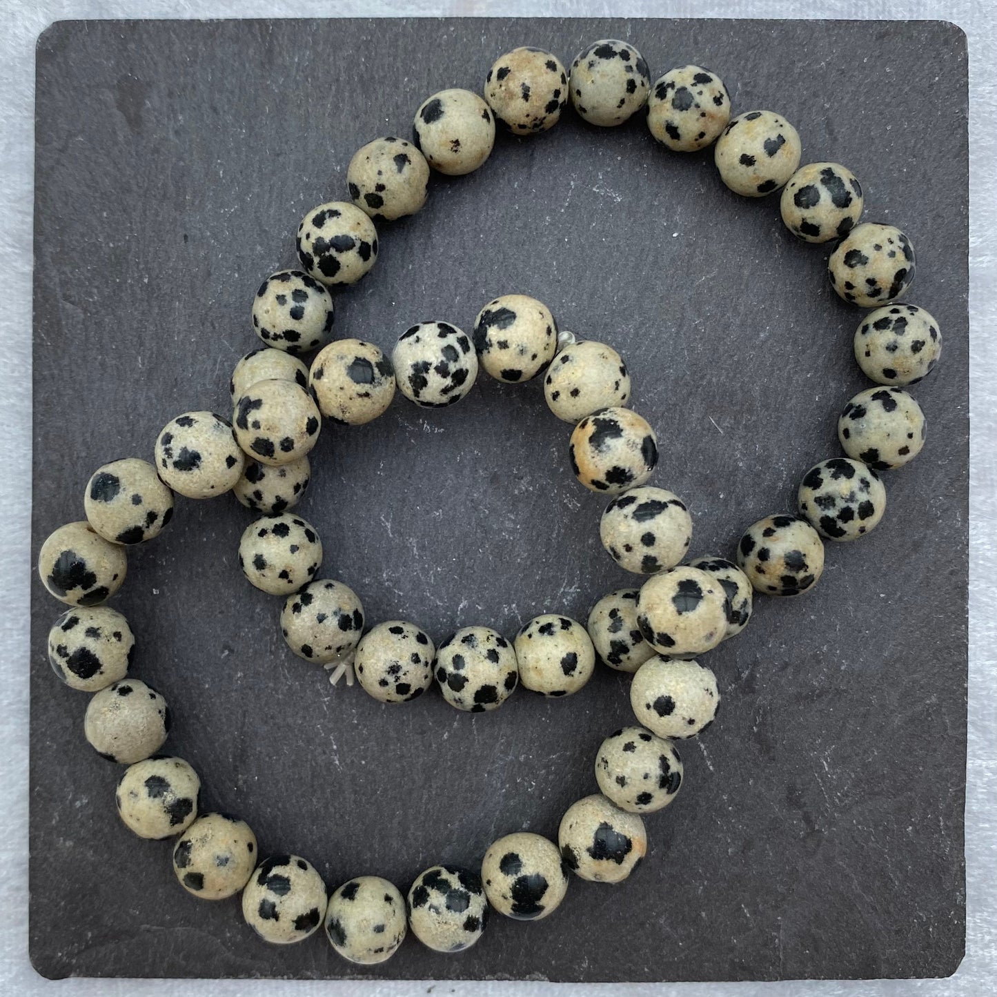Dalmatian Jasper bracelets