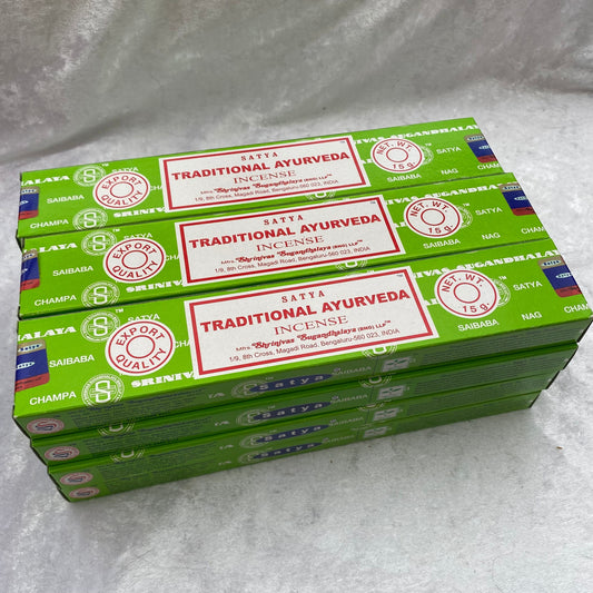 Traditional Ayurveda incense