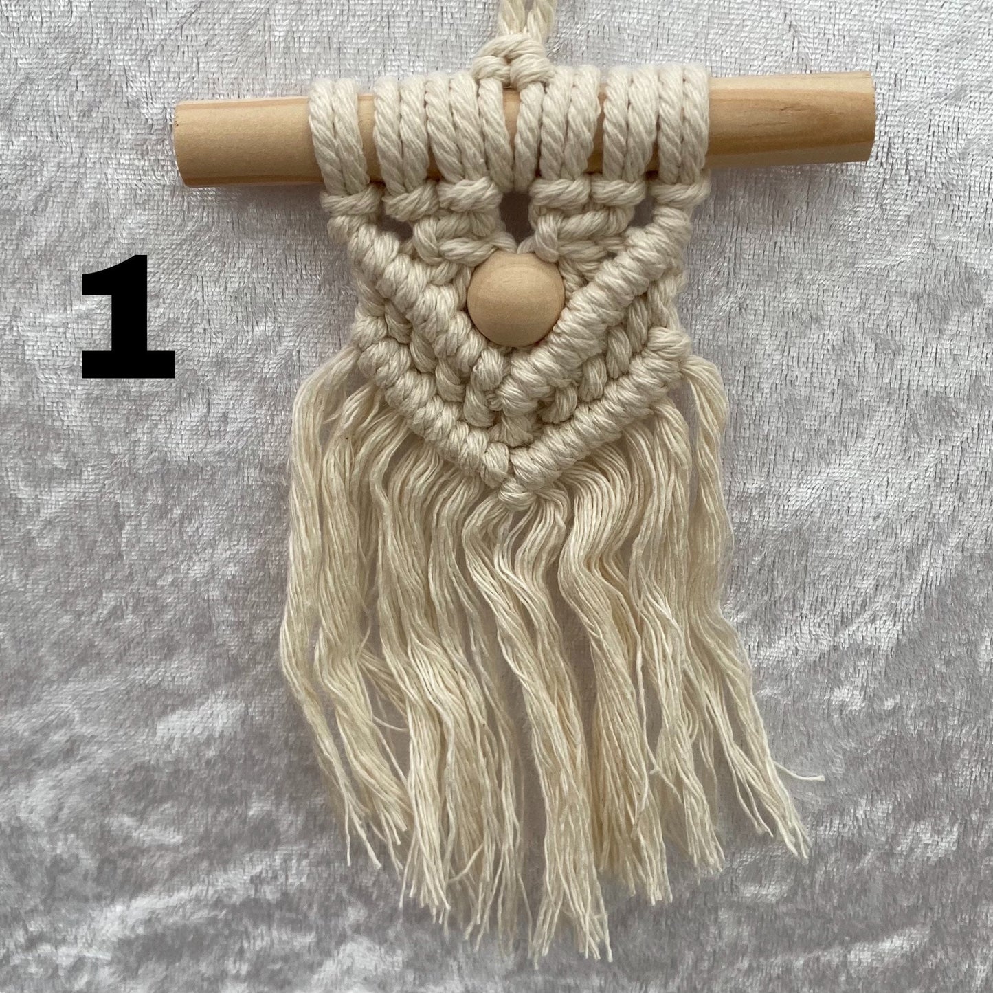 Mini Macrame wall hangings