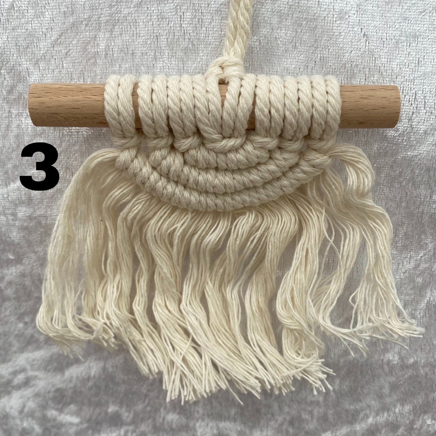 Mini Macrame wall hangings