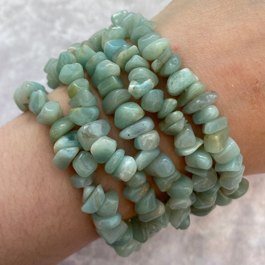 Amazonite bracelets