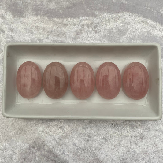 Rose Quartz palmstones