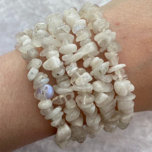 Rainbow Moonstone bracelets