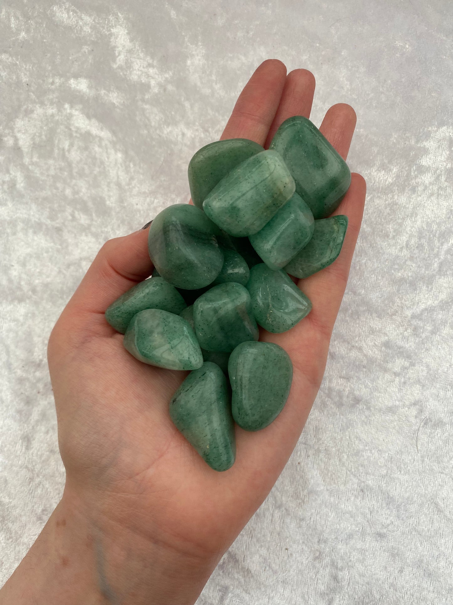 Dark Green Aventurine tumblestones