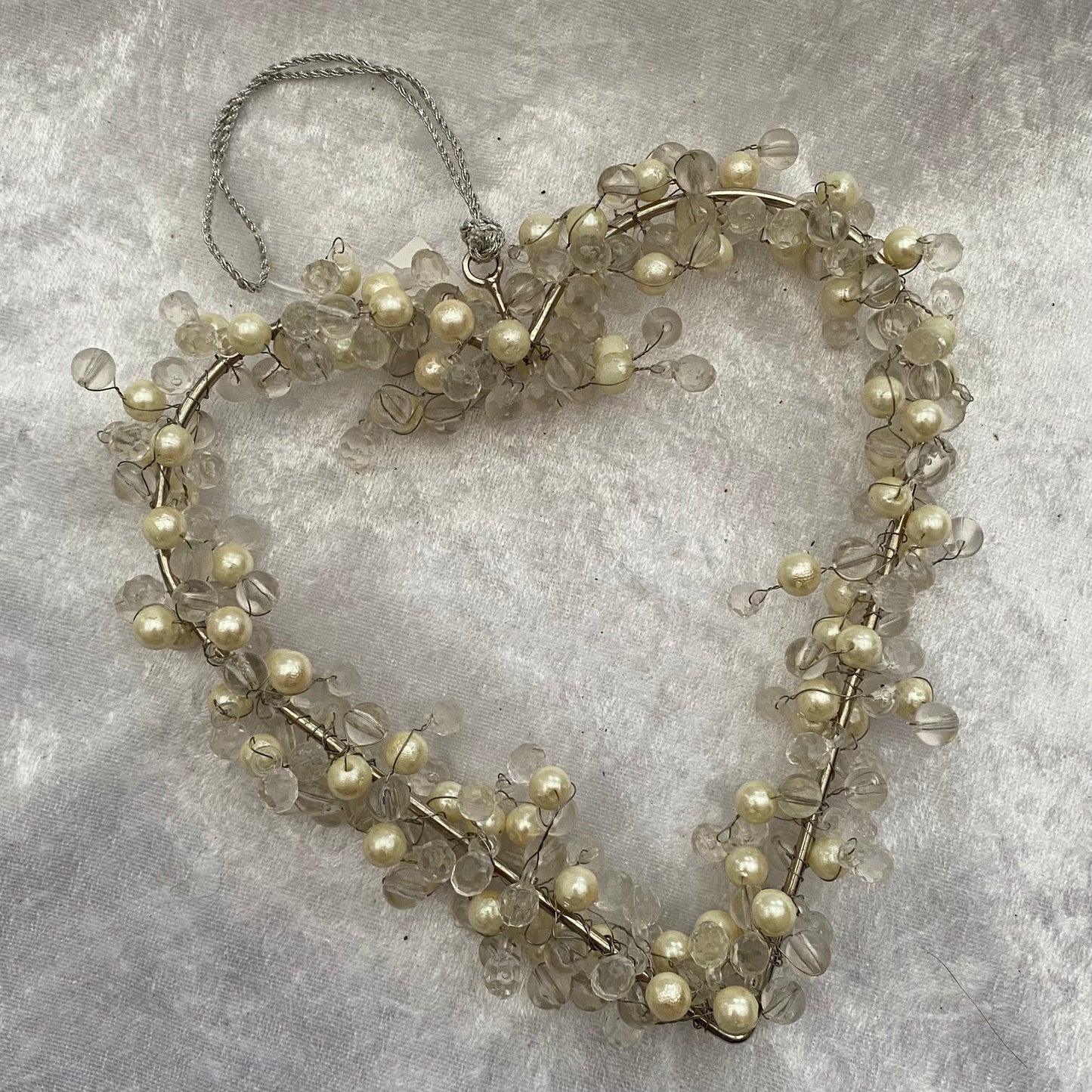 Hanging heart ornament