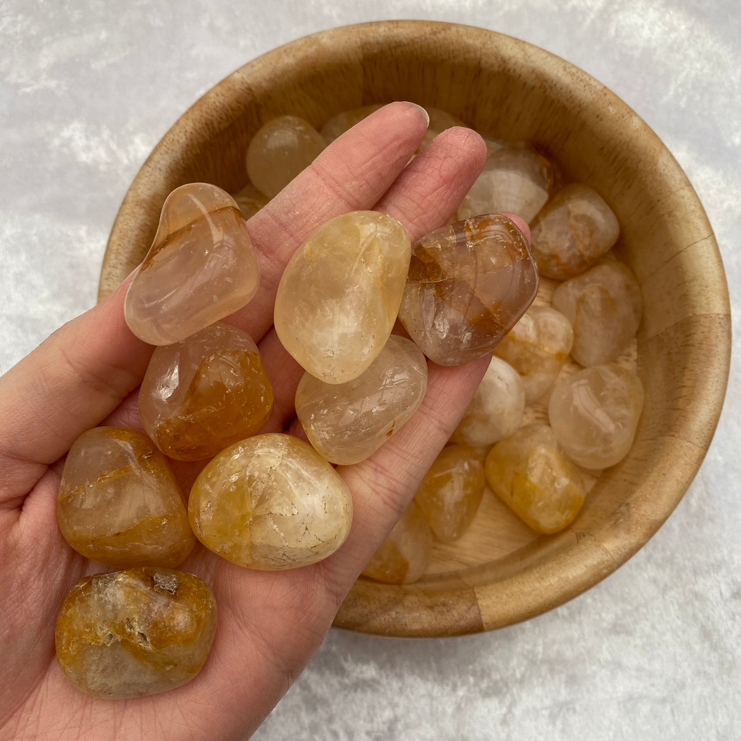 Golden Healer Quartz tumblestones