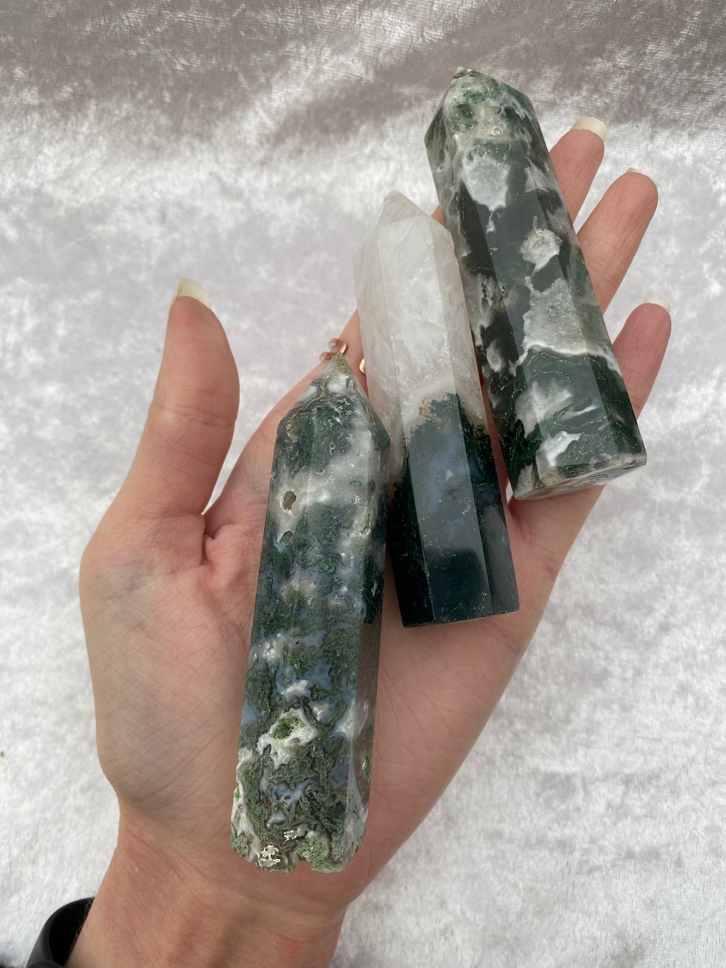 Moss Agate Towers