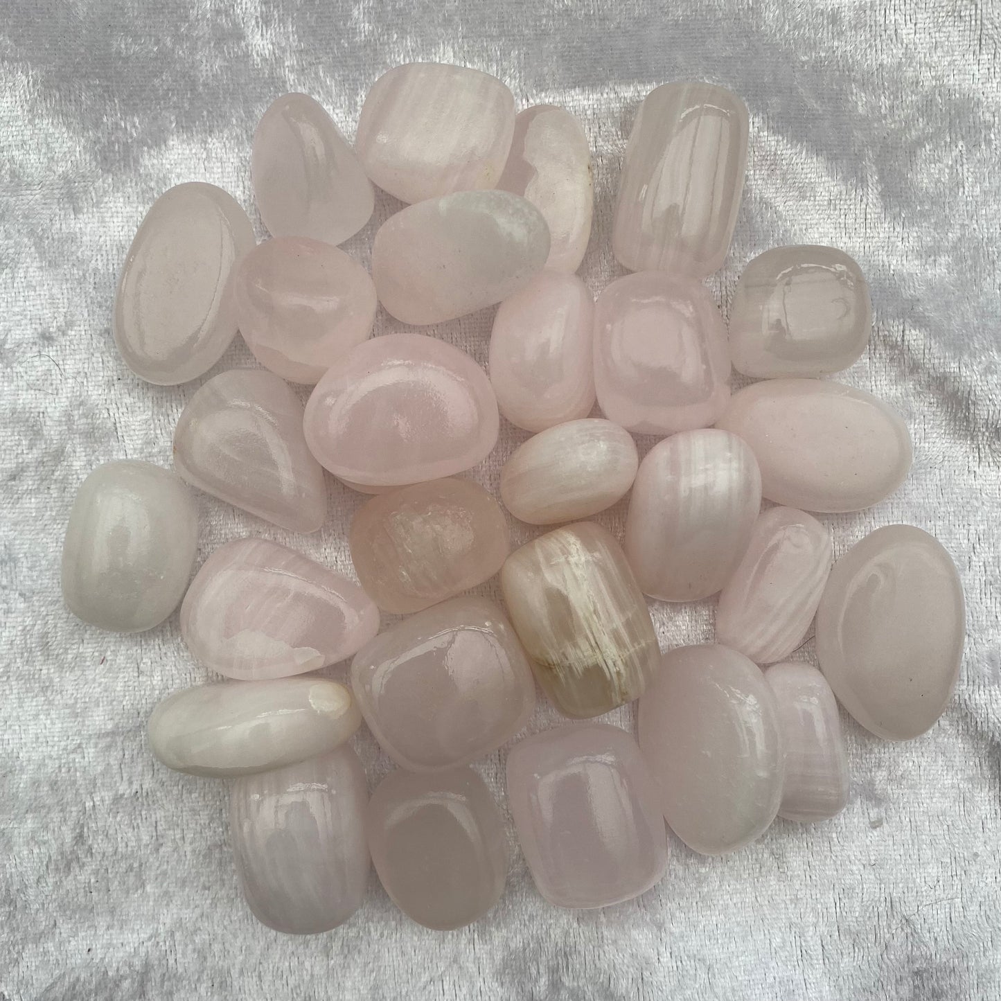 Pink Calcite tumblestones