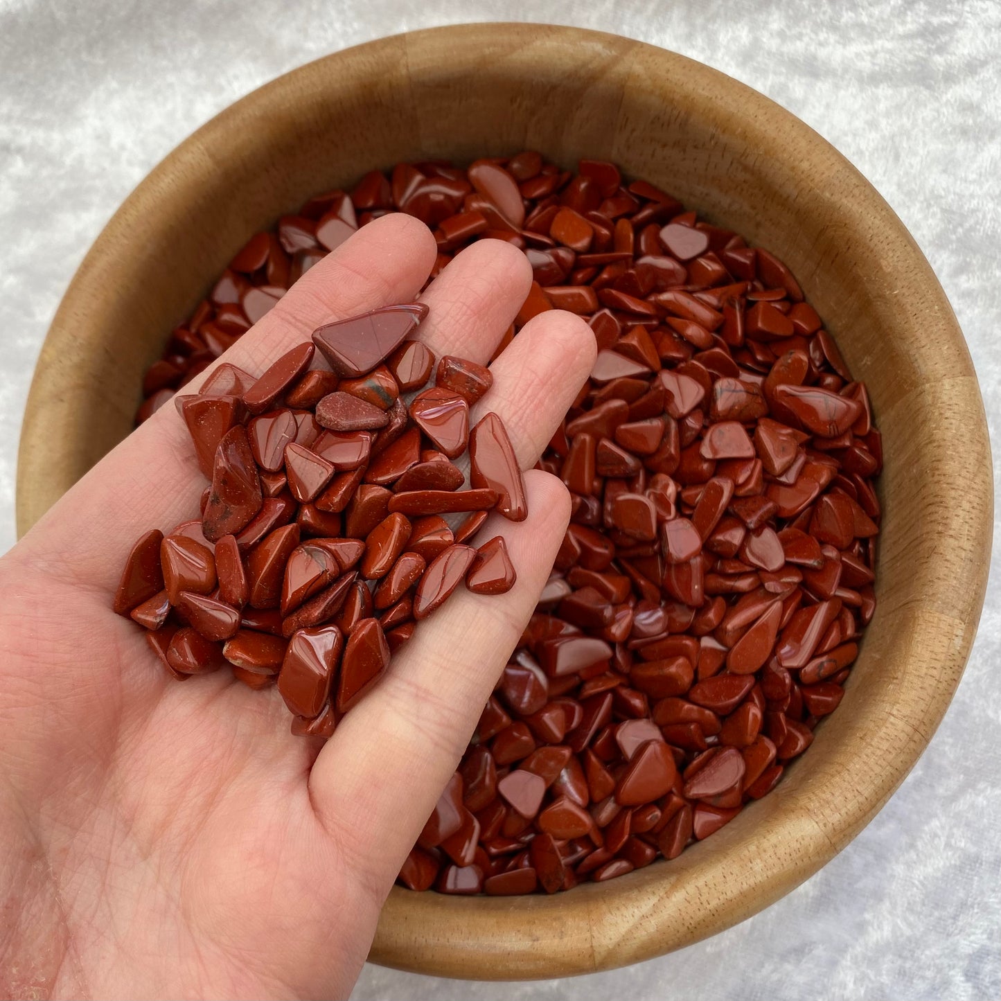 Red Jasper chips