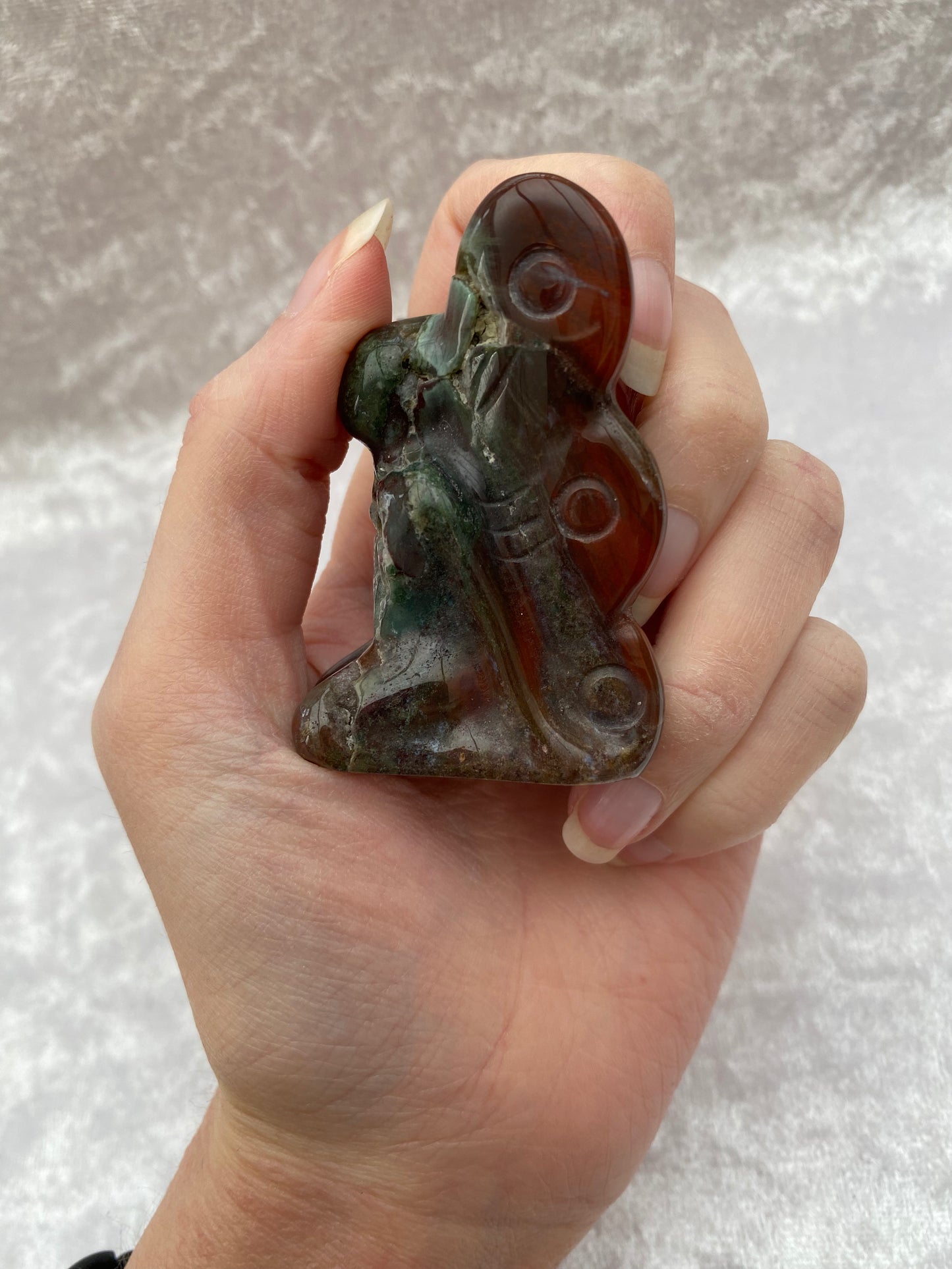 Moss Agate Fairy