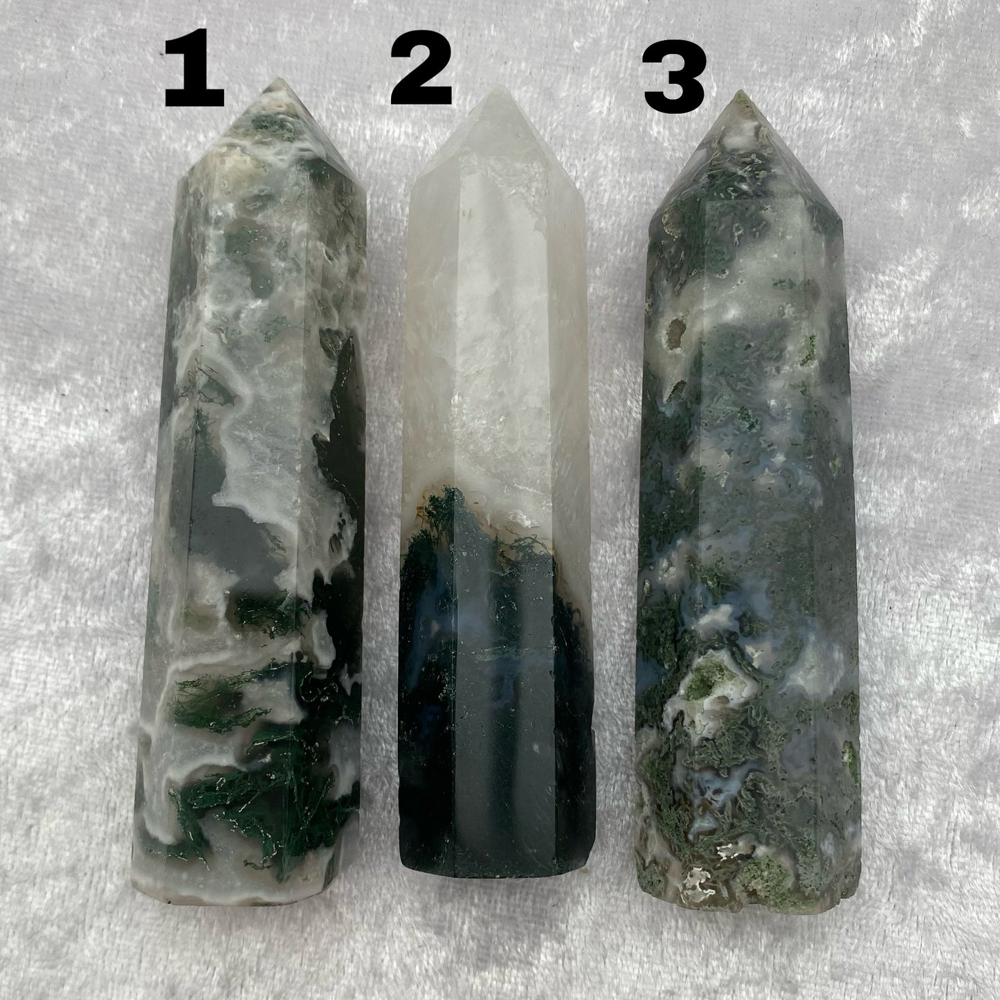 Moss Agate Towers