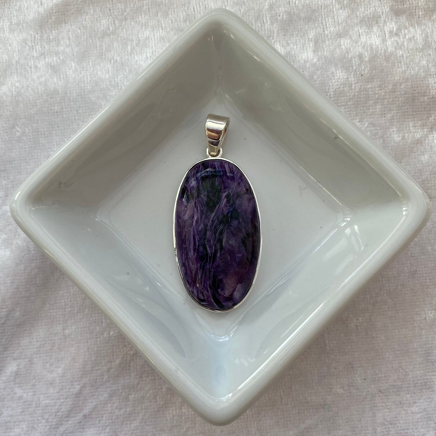 Charoite pendant