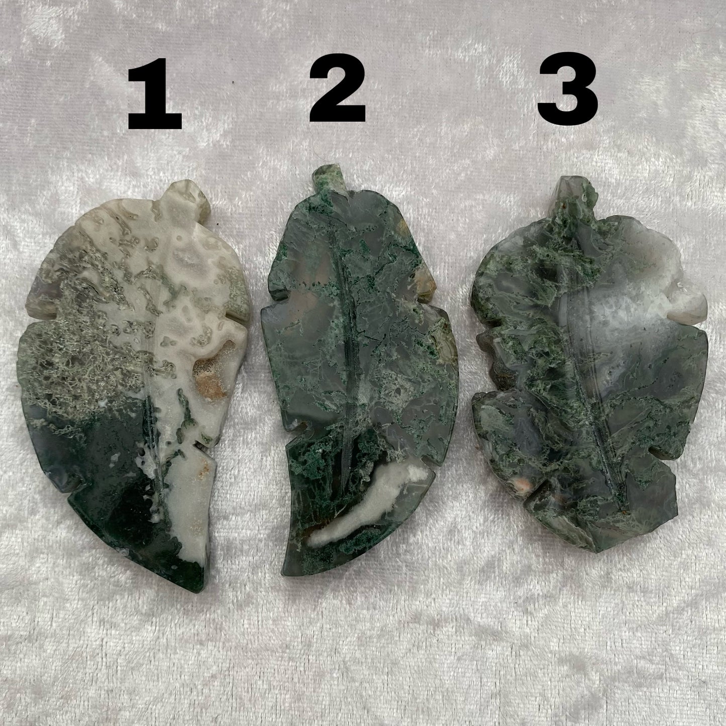 Moss Agate leaves