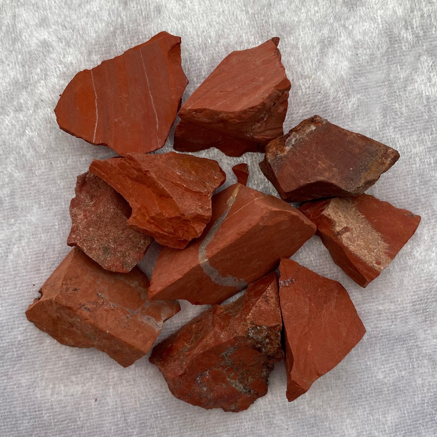 Small rough Red Jasper