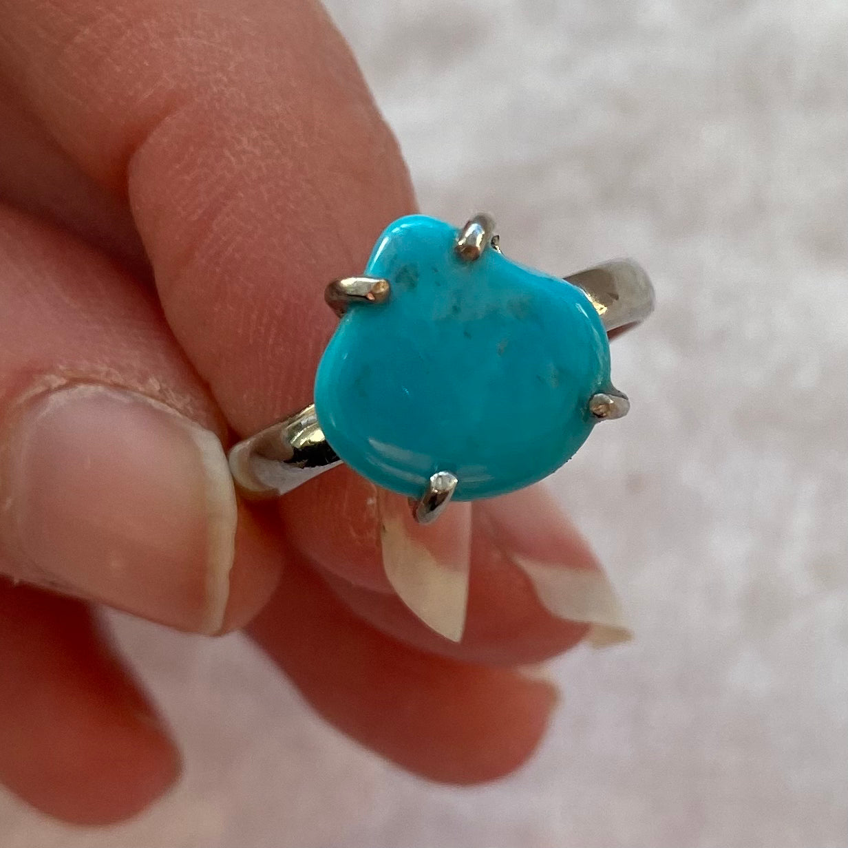 Sleeping Beauty Turquoise ring