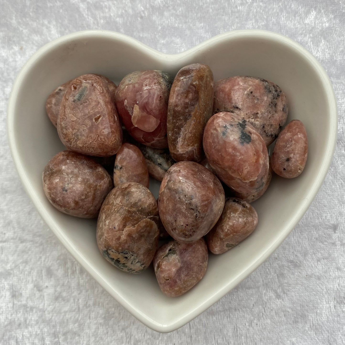 Rhodochrosite tumblestones