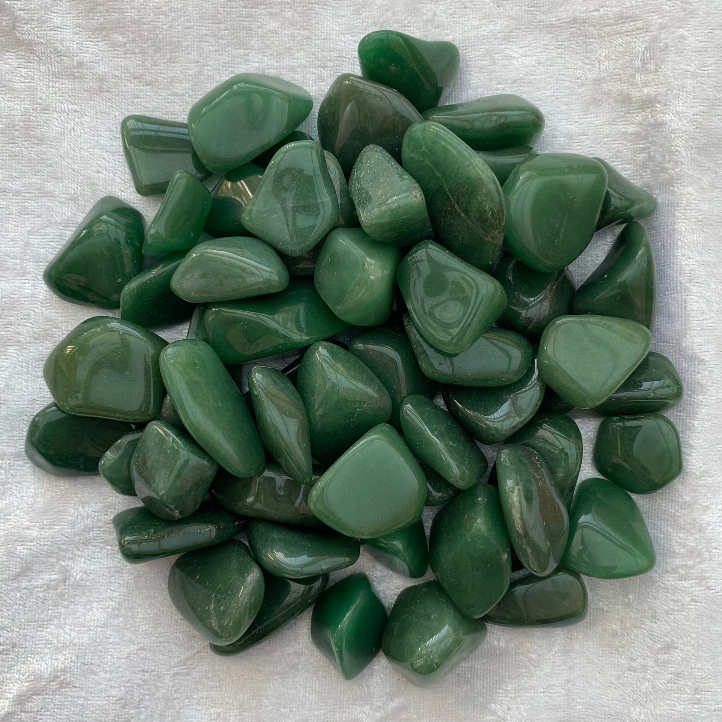 Dark Green Aventurine tumblestones