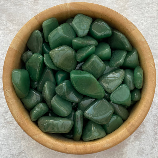 Dark Green Aventurine tumblestones