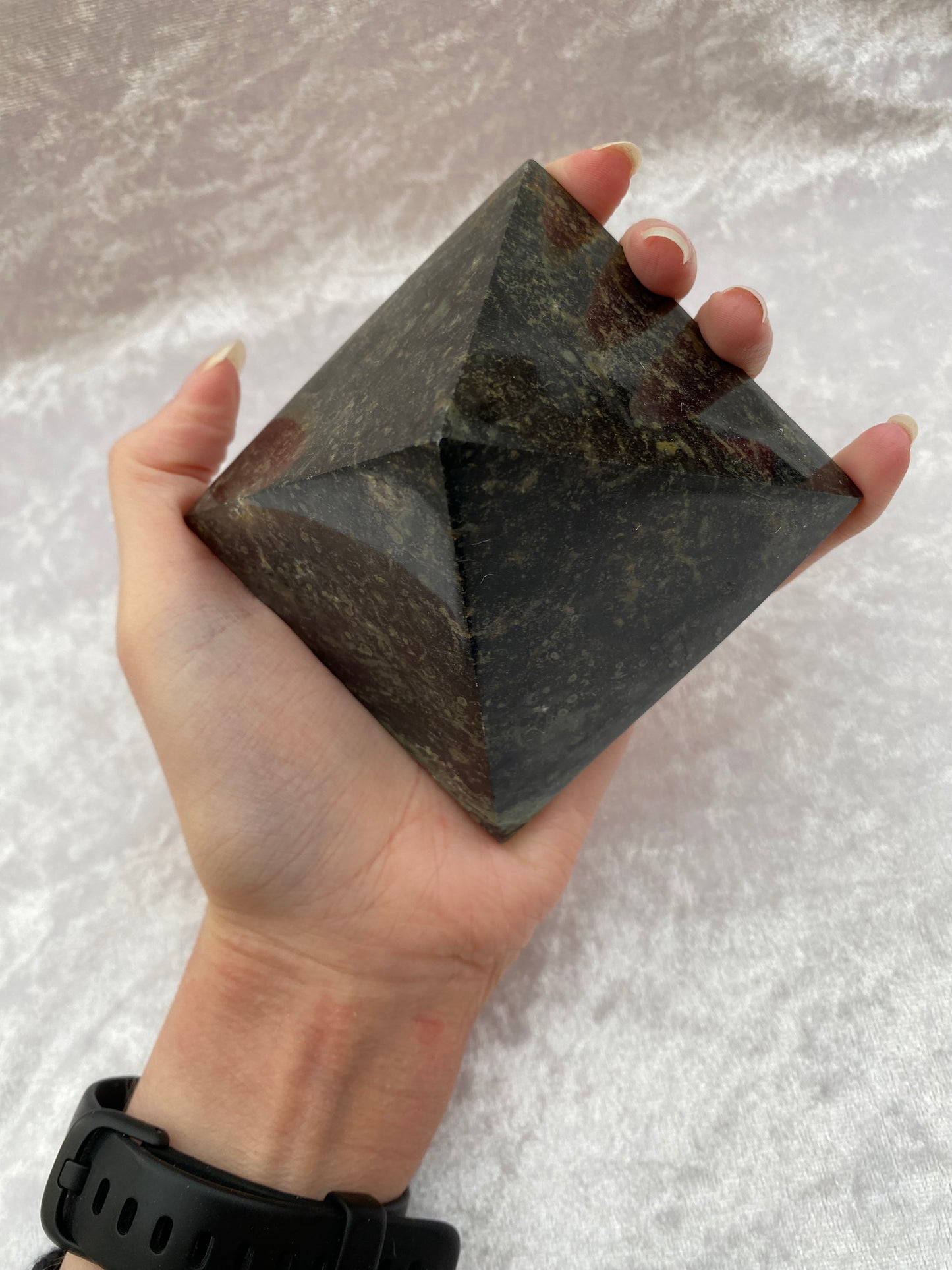 Large Kambaba Jasper pyramids