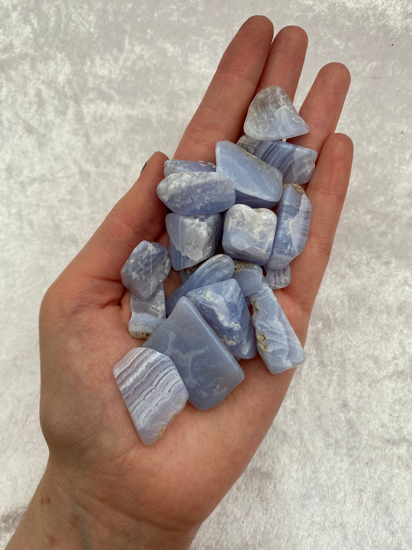 Blue Lace Agate tumblestones