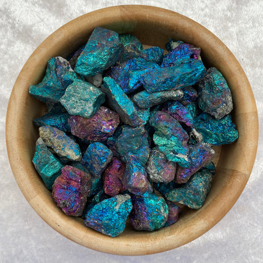 Rough Chalcopyrite Peacock Ore