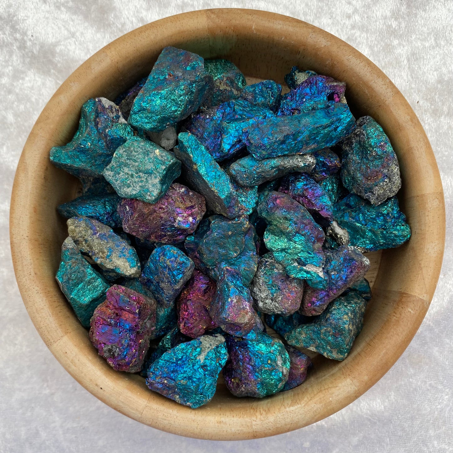 Rough Chalcopyrite Peacock Ore