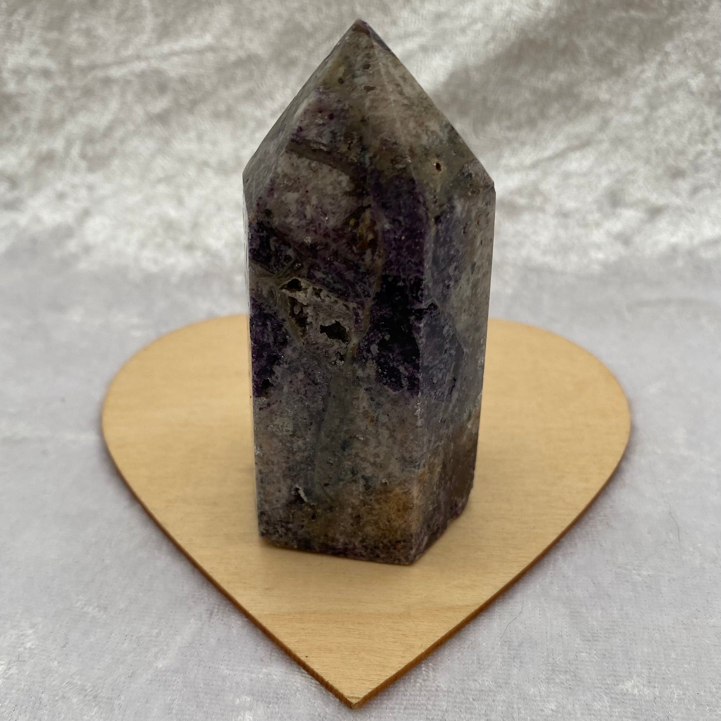 Purple Sphalerite Tower