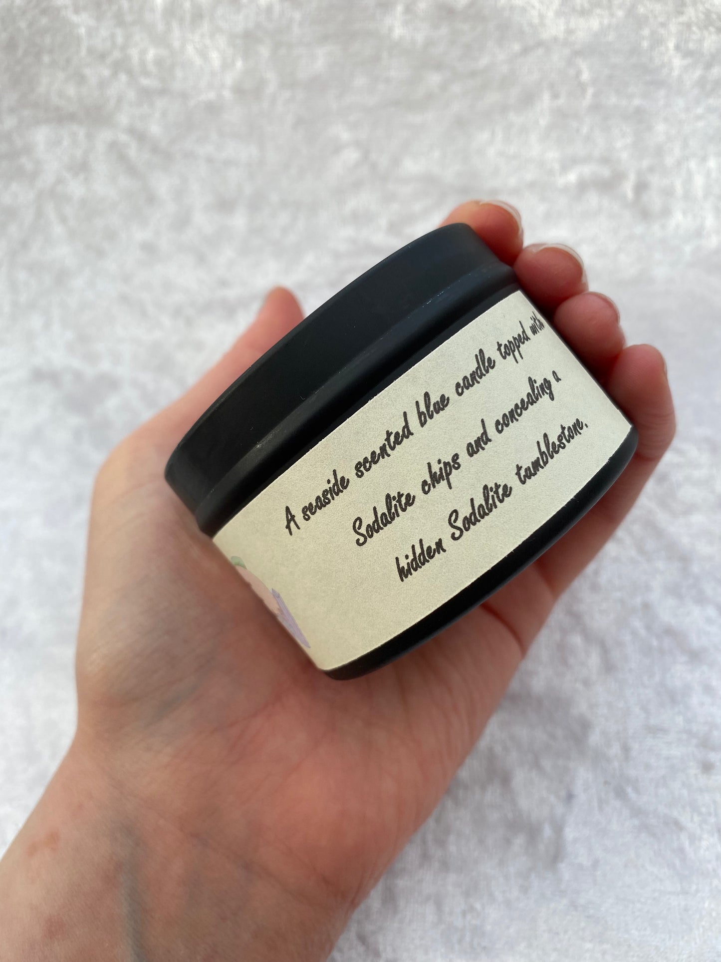 Seaside scented Sodalite candles