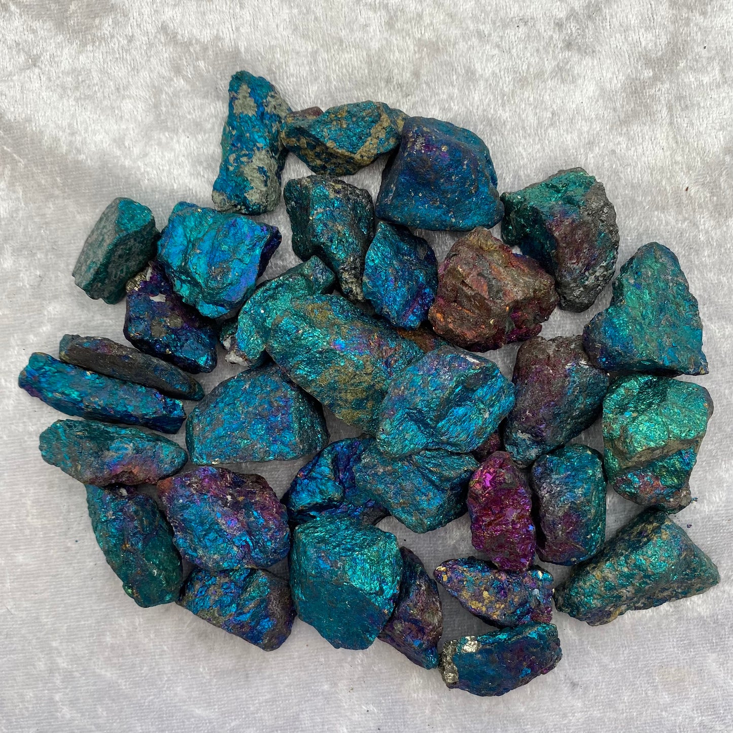 Rough Chalcopyrite Peacock Ore