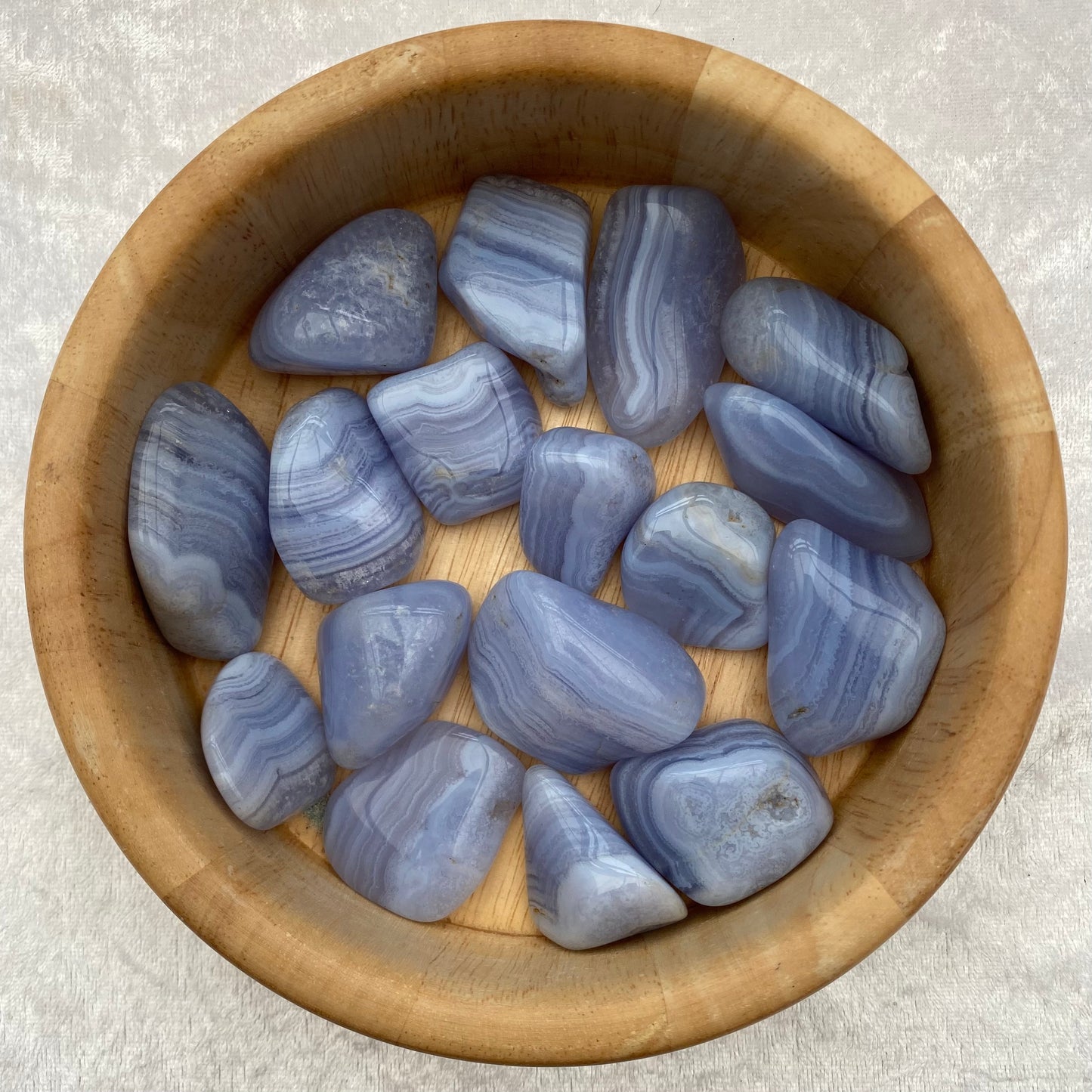 Blue Lace Agate tumblestones