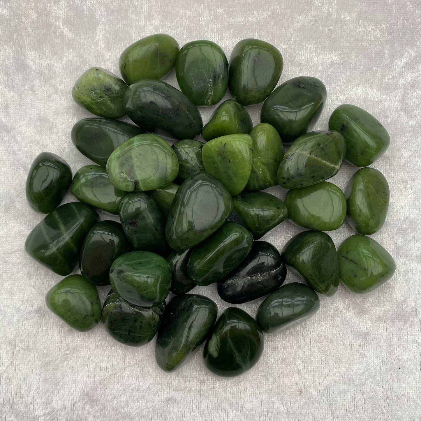 Nephrite Jade tumblestones